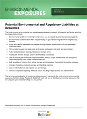 Environmental Exposures Breweries