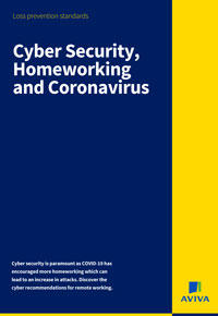 Cyber Security Homeworking and Coronavirus COVID-19 - Insurance Broker - Robison & Co - Tailored Insurance Petersfield Hampshire Surrey Sussex