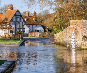 English Uk property's at risk of flood